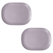 보울보울 레트로라인 오발플레이트 28cm 라벤더바이올렛, 2개입, 단품