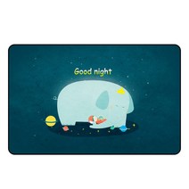 앤티스 차량용 차폐식 햇빛가리개 뒷좌석, 잠자는코끼리, 1개