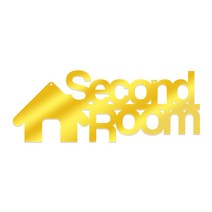 쿠 홈 인테리어 아크릴 도어사인 걸이형 16, 금경