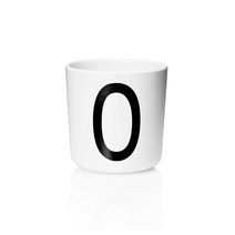 디자인레터스 멜라민 알파벳 컵, O, 1개