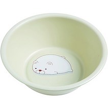 더자카 나른한 애니멀 대야 M, 그린, 1개