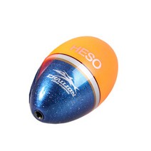챌리온 와기 헤소 낚시 구멍찌 CFL-17 0c호, 혼합 색상, 1개