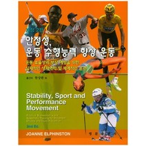 안정성 운동 수행능력 향상 운동:운동 효율성과 부상 예방을 위한 실제적인 생체역학 및 체계적인 훈련, 영문출판사, Joanne Elphinston 저/한상완 역
