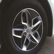 카티즈 3D 리얼 카본 휠 스티커 945 쉐보레 7 올란도 17인치, 1개