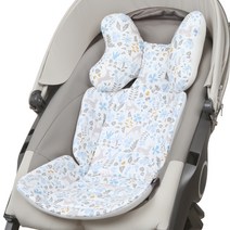 마니또 에브리데이 심플릿 유모차 이너시트, 플라워디어블루, 1개