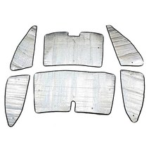 ZHEYANG 렉서스 IS 2012년~2016년 전용 햇빛 가리개 풀 세트, 혼합 색상, 1세트