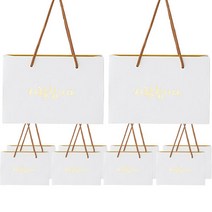 영프라자 순수 쇼핑백2 10p, 골드(사랑합니다)