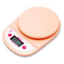 오펠 1kg 1g단위 주방저울 OF-3004B, 베이비핑크