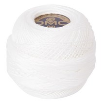 DMC 19번사 80 태팅 자수 레이스실, B5200번, 90m, 1개