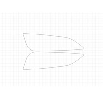 헥시스 쉐보레 크루즈 L 2018 PVC재질 FOGLIGHTS PPF보호필름, 1개