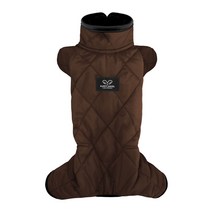 퍼피엔젤 여아용 MAC CALCARYTM 패딩 오버롤 올인원, 225 BROWN