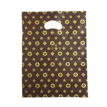 팩스타 펀칭 비닐 포장봉투 가로 30cm x 세로 40cm, 갈색AA, 50개입