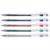 모나미 젤러 502 중성펜, 은색, 12개입