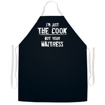 애티튜드에이프런즈 저스트 더 쿡 앞치마, 혼합 색상, 1개