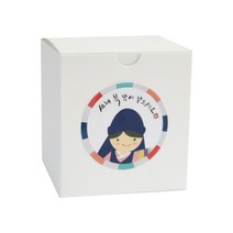 황씨네도시락 화이트쿠키 포장상자 20p + 새해복 스티커 한복소년 20p 세트, 혼합 색상, 1세트