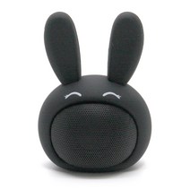 아이큐트 애니멀 블루투스 스피커, MB-M815, 블랙 레빗