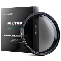 KFCONCEPT Slim 가변ND필터 JAPAN OPTICS 72mm, ND2-400, 1개