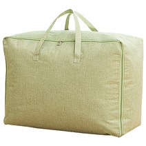하늬통상 린넨 방수 이불정리함 초특대형 70 x 50 x 28 cm, 1개, 그린