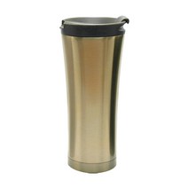 코멜리 베이직 트렌디 스테이리스 보온 보냉 텀블러, 골드, 500ml