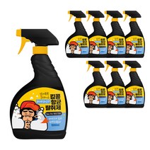 킹콩 반려동물용 항균탈취제 베이비파우더향, 1L, 8개입