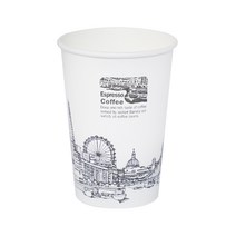 더빈썸 런던 종이컵 300ml, 300개