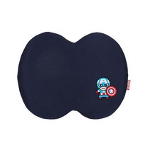 마블 히어로 등쿠션, 캡틴아메리카 네이비, 1개
