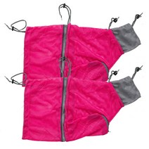 딩동펫 고양이 샤워 그루밍 백, 핑크, 2개입