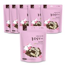 자연애 부드러운 강아지간식 좋은양고기 75g, 양고기, 6개입
