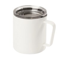 리브스 데일리 스테인레스 머그컵 350ml, WHITE, 1개