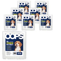 웁스 강아지 배변패드 슈퍼형 라벤더향 30p, 8개