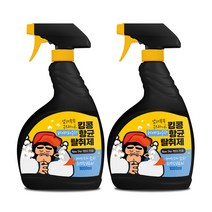 킹콩 반려동물용 항균탈취제 베이비파우더향, 1L, 2개입
