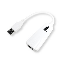 넥시 USB2.0 유선 랜카드 데스크탑용, NX-UE20W