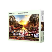 퍼즐라이프 암스테르담 선라이즈 직소퍼즐 PL1388, 1000피스, 혼합 색상