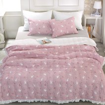 지베딩 시어서커 앨리스 이불 세트