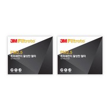 쓰리엠 PM2.5 초미세먼지 활성탄 필터, F6231, 2개입
