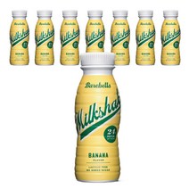 베어벨스 프로틴 밀크쉐이크 바나나향, 8개입, 330ml