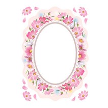 유니테크 붙이는거울 코스모스바람 MR-460