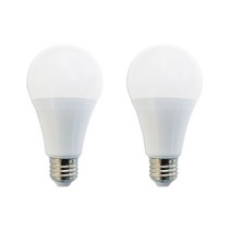 두영 LED BULB 2종 램프 11W, 주광색, 전구색, 1세트