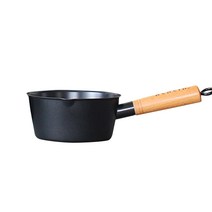 아카시아 쉐프스틸 우드핸들 밀크팬, 16cm, 혼합 색상