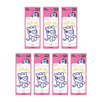 라인프렌즈 BT21 데코 스티커 모바일, 망, 7개입