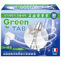 그린탭 식기세척기 전용세제, 12g, 30개입
