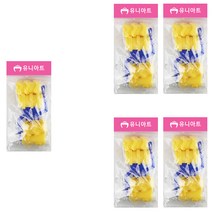 유니아트 도장찍기 스펀지 11번, 혼합 색상, 5개