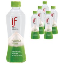 이프 코코넛 워터 오리지널, 350ml, 6개