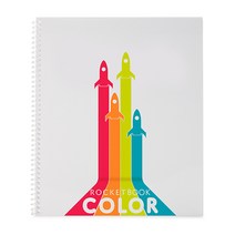 로켓북 컬러 스마트노트 반영구 스케치북 Standard, 20.5 x 24 cm, 12매