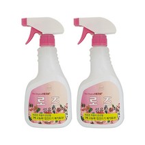 허브플러스 섬유탈취제 로즈 본품, 500ml, 2개
