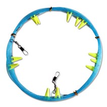 디캡스 갈치기둥줄 본선채비 10단 블루 + 델타회전체 랜덤 발송, 1개