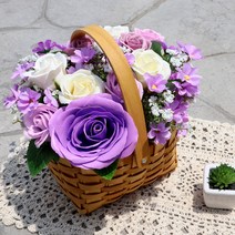 블뤼엔 조화 사랑고백 바구니, 퍼플