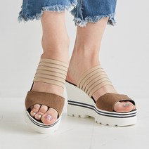 하루반 칼릭스 여성 통굽샌들 9cm
