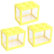 마리모 베타블럭어항 3p, YELLOW