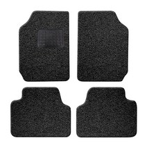 순수 DIY 자동차 코일매트 20mm 올블랙 4p 세트, 전차종공용 전차종공용
